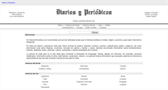 Desktop Screenshot of diariosyperiodicos.com