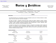 Tablet Screenshot of diariosyperiodicos.com